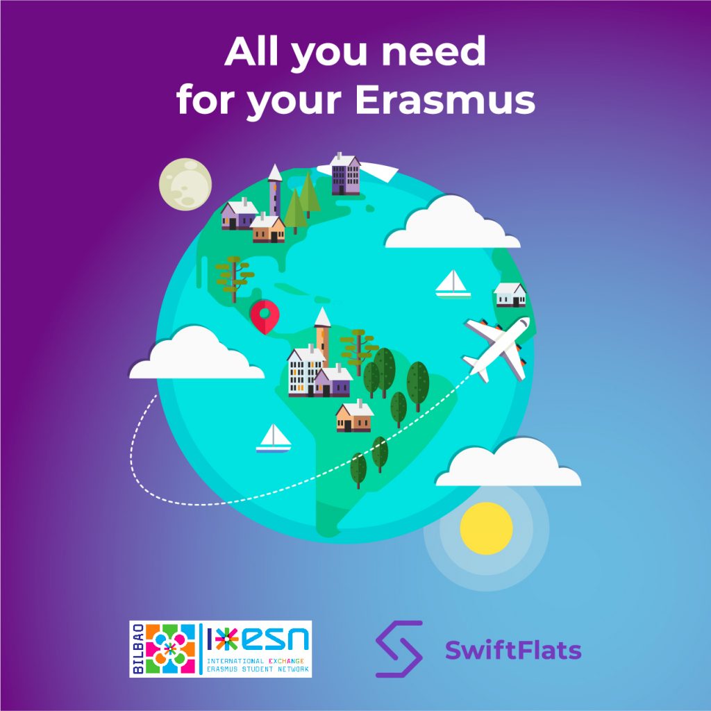 Colaboración SwiftFlats con ESN Bilbao